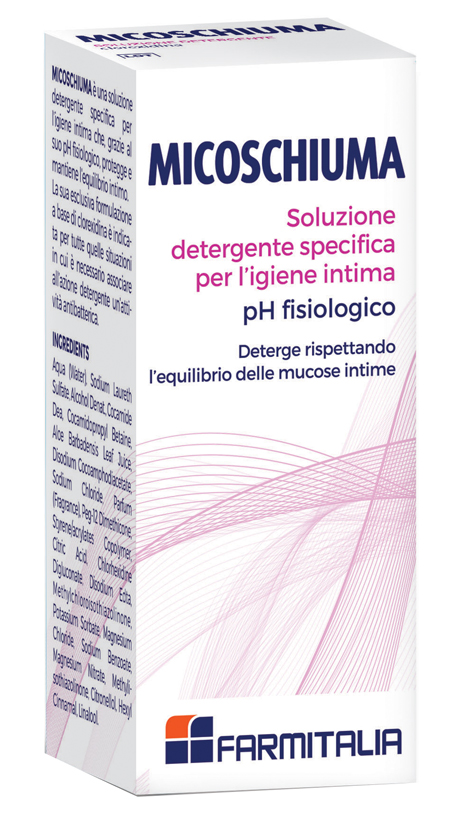 MICOSCHIUMA SOLUZIONE DETERGENTE IGIENE INTIMA 80 ML - Farmacia Puddu Baire S.r.l.