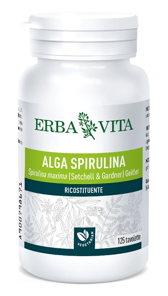 ALGA SPIRULINA 125 TAVOLETTE 400 MG - Farmacia Puddu Baire S.r.l.