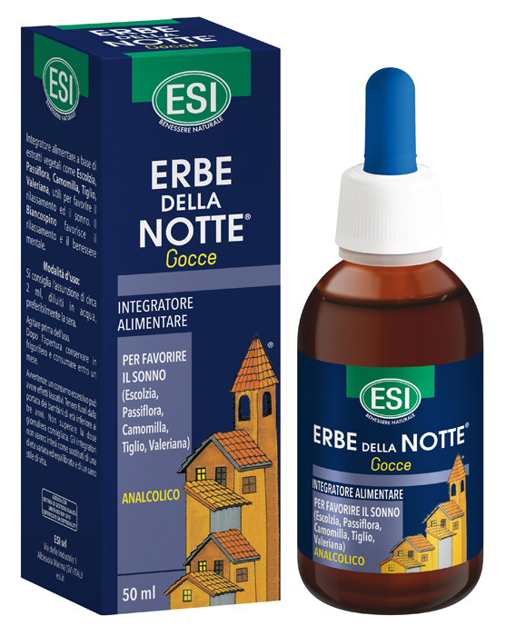 ESI ERBE DELLA NOTTE GOCCE ANALCOLICO 50 ML - Farmacia Puddu Baire S.r.l.