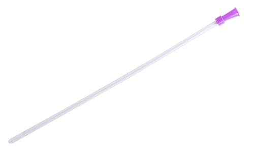 SONDA RETTALE MONOUSO IN NELATON CH22 COLORE VIOLA. LUNGHEZZA 40CM - Farmacia Puddu Baire S.r.l.