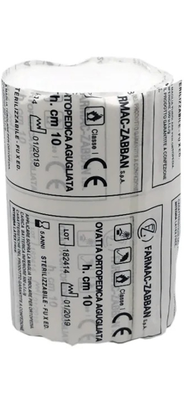BENDA OVATTA AGUGLIATA 10X400 CM 1 PEZZO - Farmacia Puddu Baire S.r.l.