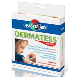 GARZA DERMATESS PLUS 10X10 12 PEZZI - Farmacia Puddu Baire S.r.l.