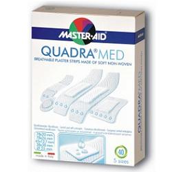 CEROTTO MASTER-AID QUADRA DERMOATTIVO FORMATI ASSORTITI 20 PEZZI - Farmacia Puddu Baire S.r.l.