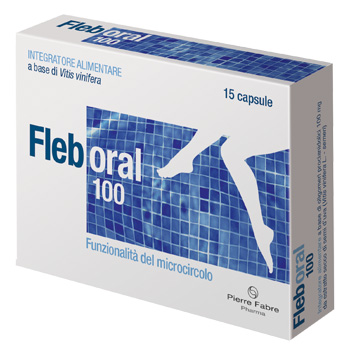 FLEBORAL 100 15 CAPSULE - Farmacia Puddu Baire S.r.l.