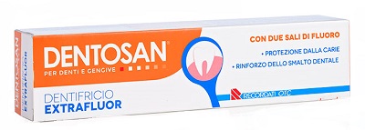 DENTOSAN EXTRAFLUOR DENTIFRICIO 75 ML - Farmacia Puddu Baire S.r.l.