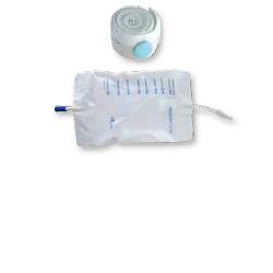 SACCA RACCOGLI URINA DA GAMBA PER INCONTINENZA IN PVC 750 ML TUBO RACCORDO DIRITTO 10 CM+RUBINETTO SCARICO+VALVOLA ANTIREFLUSSO+2 FASCE A BOTTONI 10 PEZZI - Farmacia Puddu Baire S.r.l.