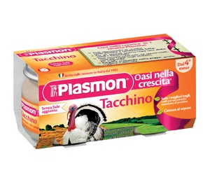 PLASMON OMOGENEIZZATO TACCHINO 80 G X 2 PEZZI - Farmacia Puddu Baire S.r.l.