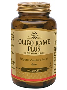 OLIGO RAME PLUS 100 TAVOLETTE - Farmacia Puddu Baire S.r.l.