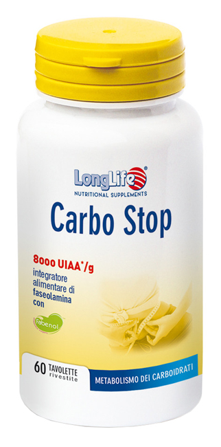 LONGLIFE CARBO STOP 60 TAVOLETTE - Farmacia Puddu Baire S.r.l.
