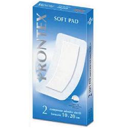 GARZA COMPRESSA PRONTEX SOFT PAD AUTOADESIVA 10X20CM 2 PEZZI - Farmacia Puddu Baire S.r.l.