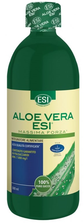ESI ALOE VERA SUCCO MASSIMA FORZA 500 ML - Farmacia Puddu Baire S.r.l.