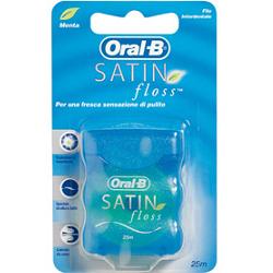 ORALB SATIN FLOSS FILO INTERDENTALE 25 METRI - Farmacia Puddu Baire S.r.l.