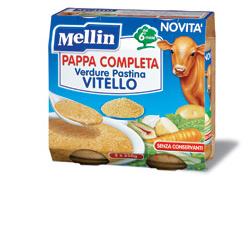 MELLIN PAPPA COMPLETA VITELLO 250 G 2 PEZZI - Farmacia Puddu Baire S.r.l.