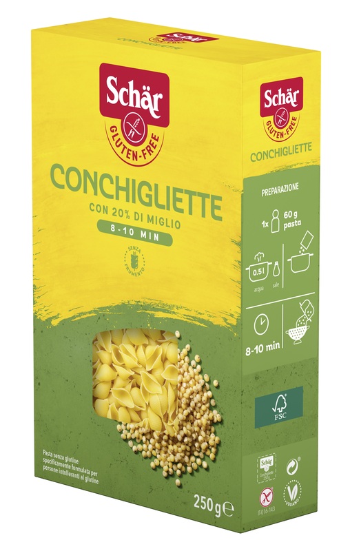 SCHAR CONCHIGLIE 250 G - Farmacia Puddu Baire S.r.l.