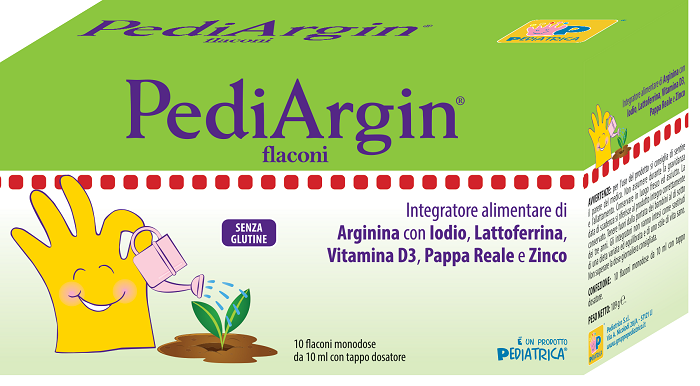 PEDIARGIN 10 FLACONCINI 10 ML - Farmacia Puddu Baire S.r.l.