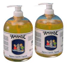 L'AMANDE MARSEILLE SAPONE LIQUIDO VEGETALE NON PROFUMATO 500 ML - Farmacia Puddu Baire S.r.l.