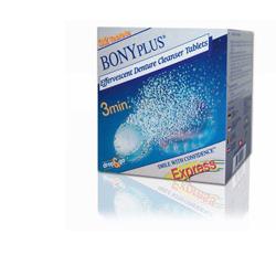 BONYPLUS EXPRESS DETERGENTE PER PROTESI DENTARIA 56 COMPRESSE - Farmacia Puddu Baire S.r.l.