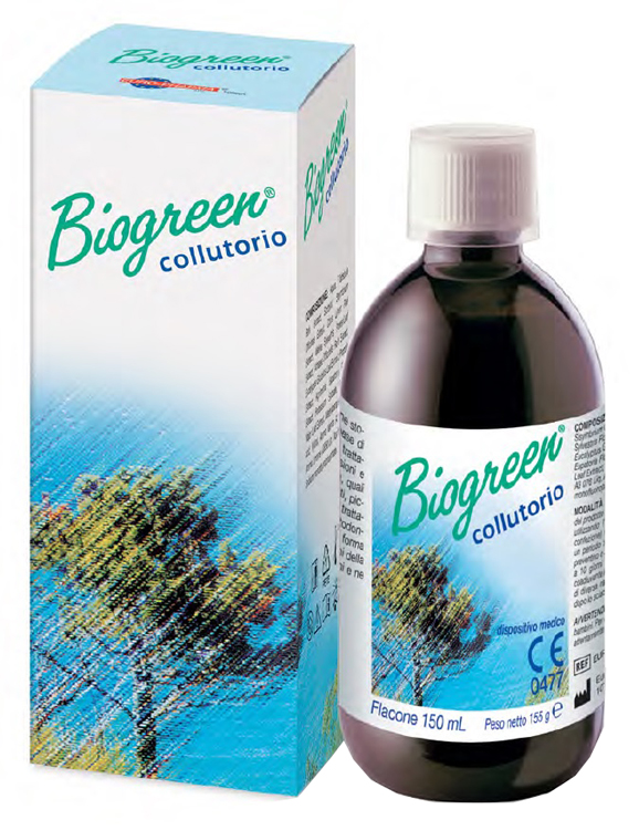COLLUTORIO BIOGREEN 150 ML - Farmacia Puddu Baire S.r.l.