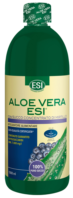 ESI ALOE VERA SUCCO MIRTILLO 1000 ML - Farmacia Puddu Baire S.r.l.