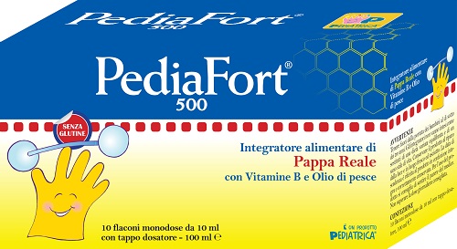PEDIAFORT 500 10 FIALE - Farmacia Puddu Baire S.r.l.