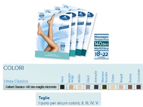 SAUBER COLLANT 140 DENARI MAGLIA MICRORETE NEUTRO BEIGE 3 LINEA CLASSICA - Farmacia Puddu Baire S.r.l.