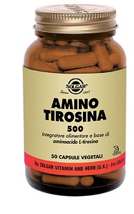 AMINO TIROSINA 500 50 CAPSULE VEGETALI - Farmacia Puddu Baire S.r.l.