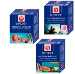 TAPPO AURICOLARE IN SILICONE PIC SPORT 6 PEZZI - Farmacia Puddu Baire S.r.l.
