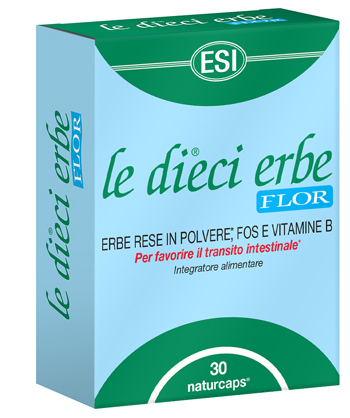 ESI LE DIECI ERBE FLOR 30 CAPSULE - Farmacia Puddu Baire S.r.l.