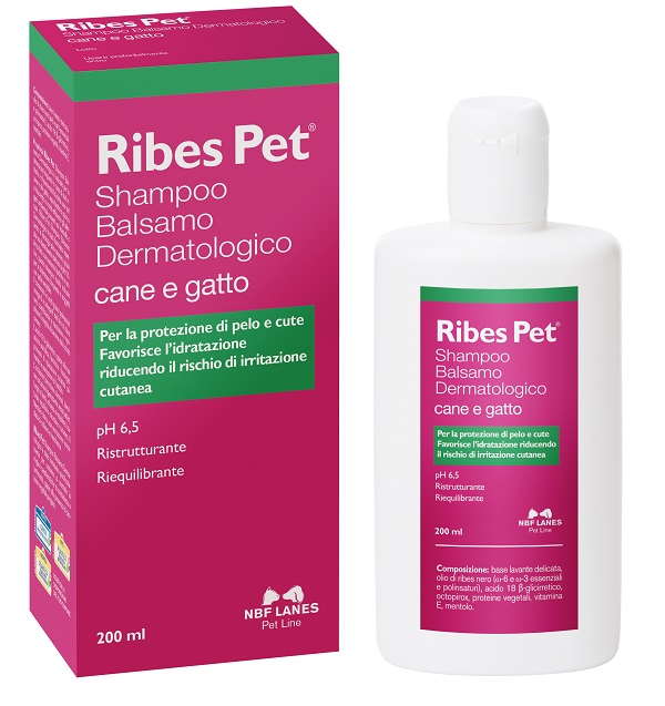 RIBES PET SHAMPOO BALSAMO FLACONE 200 ML - Farmacia Puddu Baire S.r.l.