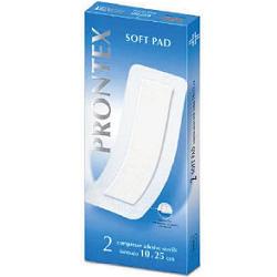 GARZA COMPRESSA PRONTEX SOFT PAD 10X25 CM 2 PEZZI - Farmacia Puddu Baire S.r.l.