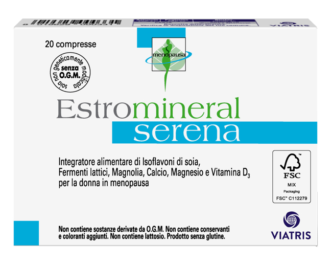 ESTROMINERAL SERENA 20 COMPRESSE - Farmacia Puddu Baire S.r.l.