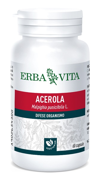 ACEROLA 60 CAPSULE 550 MG - Farmacia Puddu Baire S.r.l.