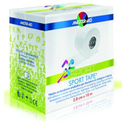 NASTRO AUTOADESIVO ANELASTICO PER FASCIATURE DI SOSTEGNO E TAPING MASTER-AID SPORT 3,8X10 - Farmacia Puddu Baire S.r.l.