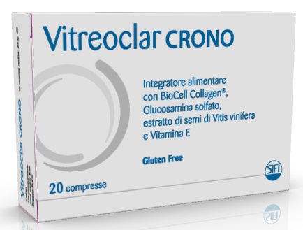 VITREOCLAR CRONO 20 COMPRESSE - Farmacia Puddu Baire S.r.l.
