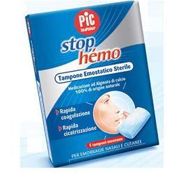 TAMPONE EMOSTATICO STERILE STOP HEMO 5BUSTE - Farmacia Puddu Baire S.r.l.