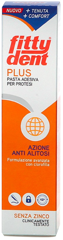 FITTYDENT PLUS ADESIVO PROTESI 40 G - Farmacia Puddu Baire S.r.l.