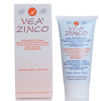 VEA ZINCO PASTA PROTETTIVO CON VITAMINA E 40 ML - Farmacia Puddu Baire S.r.l.