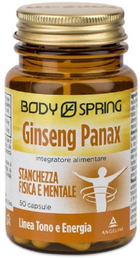 BODY SPRING GINSENG 50 CAPSULE - Farmacia Puddu Baire S.r.l.