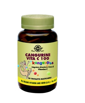 CANGURINI VITAMINA C 100 COMPRESSE MASTICABILI - Farmacia Puddu Baire S.r.l.