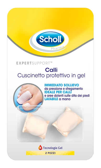 CUSCINETTI PROTETTIVI PER PIEDI CALLI SCHOLL GELACTIV 2 PEZZI - Farmacia Puddu Baire S.r.l.