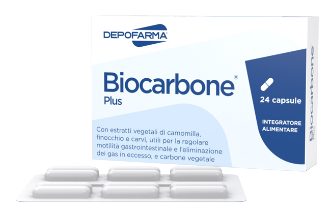 BIOCARBONE PLUS 24 CAPSULE - Farmacia Puddu Baire S.r.l.