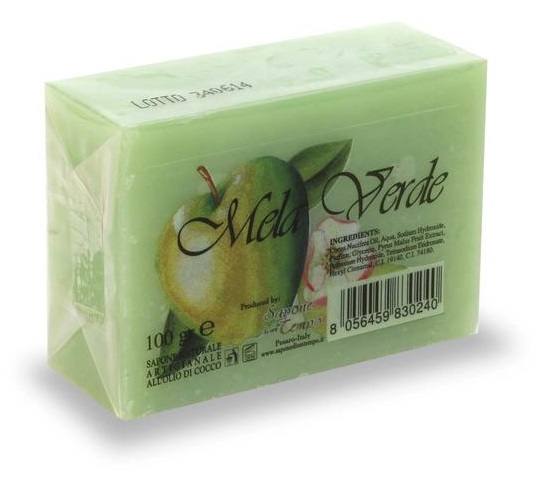 SAPONE NAT MELA VERDE 100 G - Farmacia Puddu Baire S.r.l.