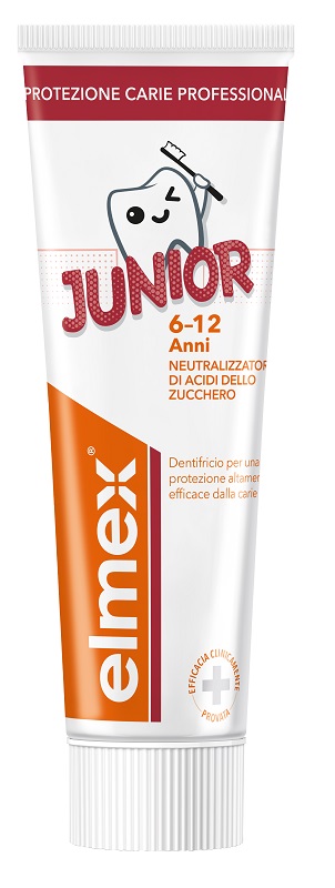 ELMEX JUNIOR PROFESSIONAL DENTIFRICIO 75 ML - Farmacia Puddu Baire S.r.l.