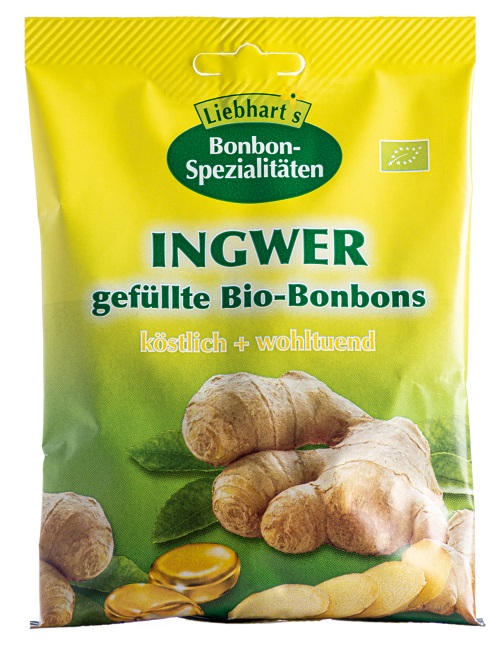 BONBONS ZENZERO BIO 100 G 18 PEZZI - Farmacia Puddu Baire S.r.l.