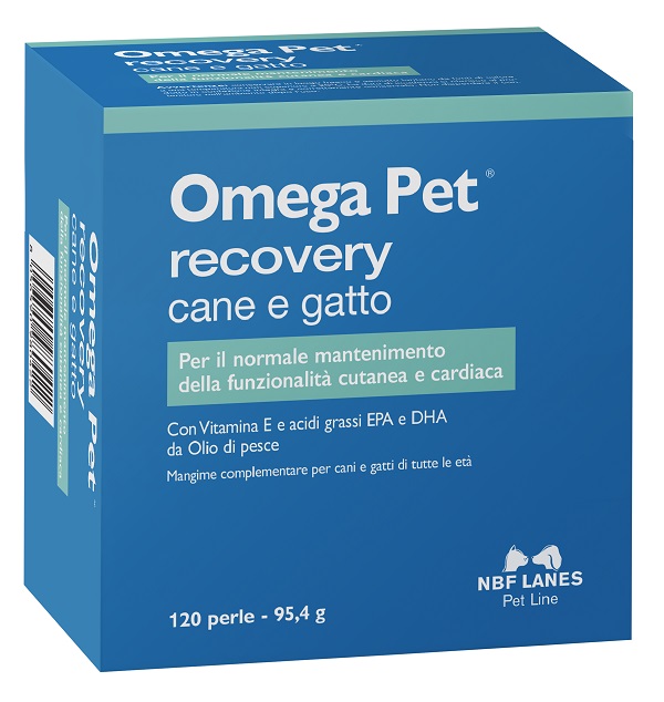OMEGA PET RECOVERY BLISTER 120 PERLE - Farmacia Puddu Baire S.r.l.