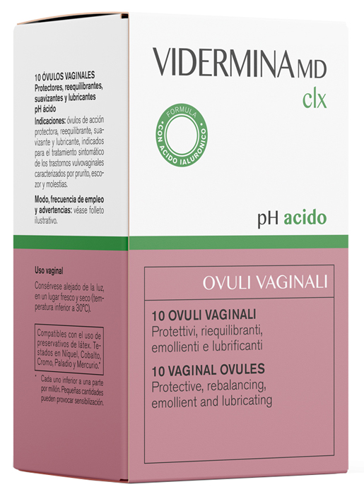 VIDERMINA CLX OVULI 10 PEZZI MD - Farmacia Puddu Baire S.r.l.