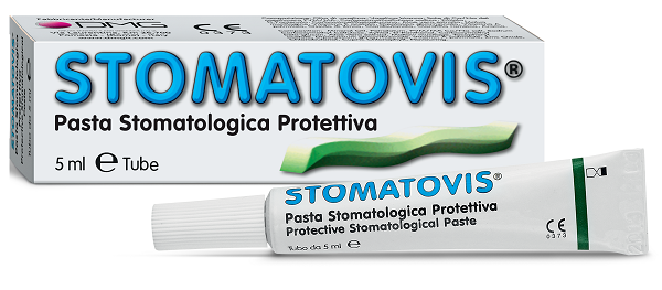 PASTA STOMATOLOGICA PROTETTIVA STOMATOVIS STOMATITI AFTOSE 5 ML - Farmacia Puddu Baire S.r.l.