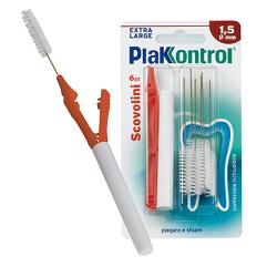 PLAKKONTROL MINIGRIP SCOVOLINO 1,5 MM 6 PEZZI - Farmacia Puddu Baire S.r.l.