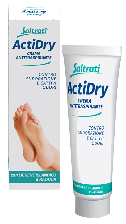 SALTRATI ACTIDRY CREMA ANTITRASPIRANTE - Farmacia Puddu Baire S.r.l.