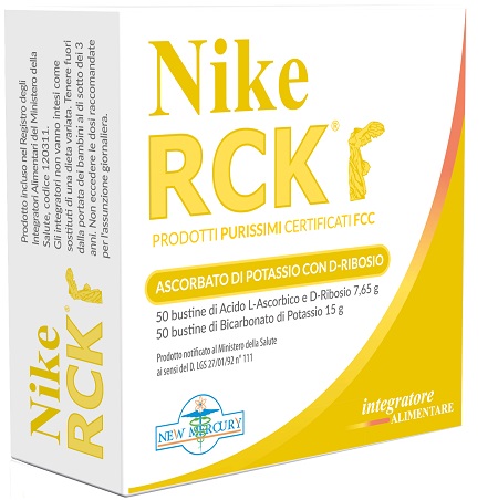 NIKE RCK ASCORBATO POTASSIO + RIBOSIO 100 BUSTINE 22,65 G - Farmacia Puddu Baire S.r.l.